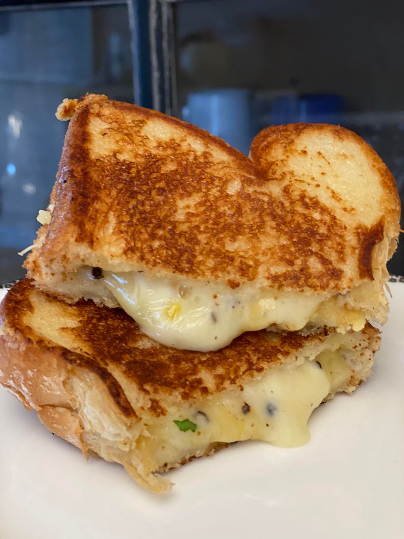 Use Mayonnaise Instead of Butter for Grilled Cheese