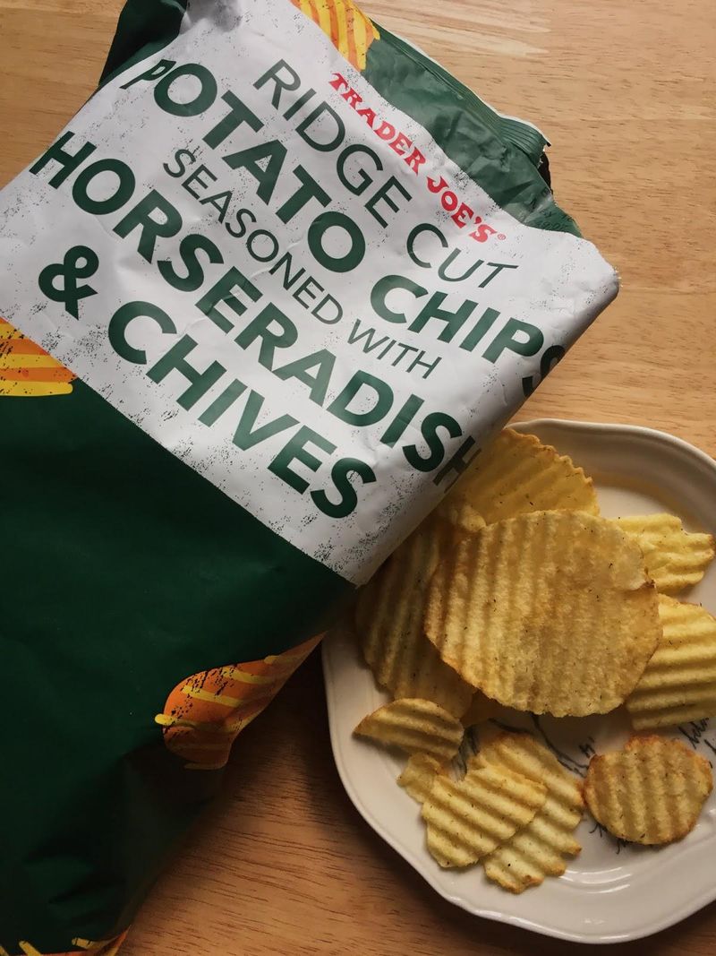 Trader Joe's Sour Cream & Onion Ridge Cut Chips