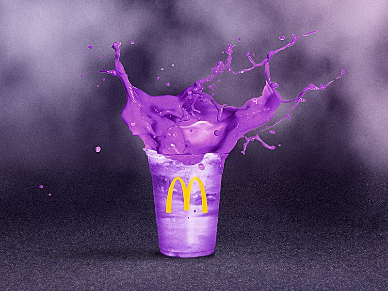 McDonald's Grimace Shake