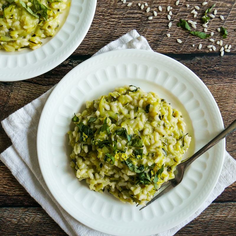 Zucchini Risotto