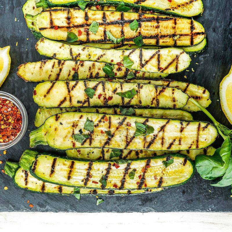 Grilled Zucchini Steaks