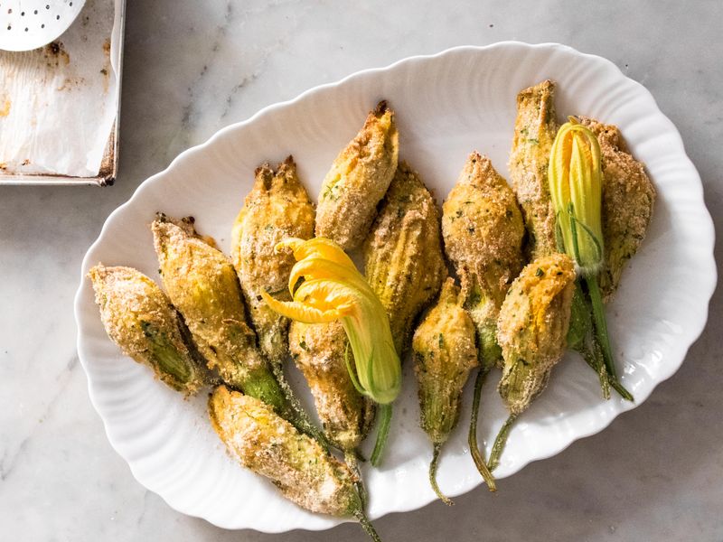 Stuffed Zucchini Blossoms