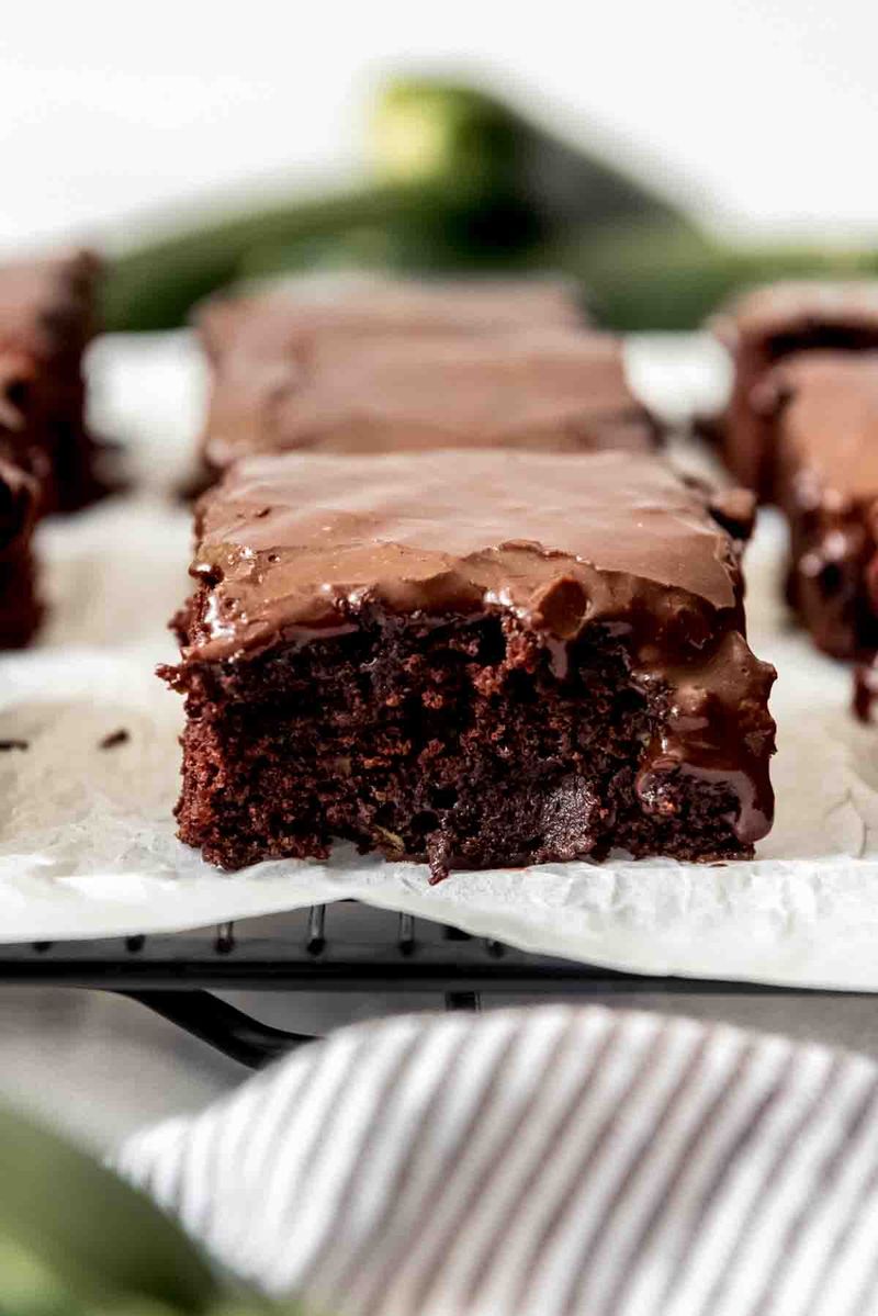 Fudgy Zucchini Brownies
