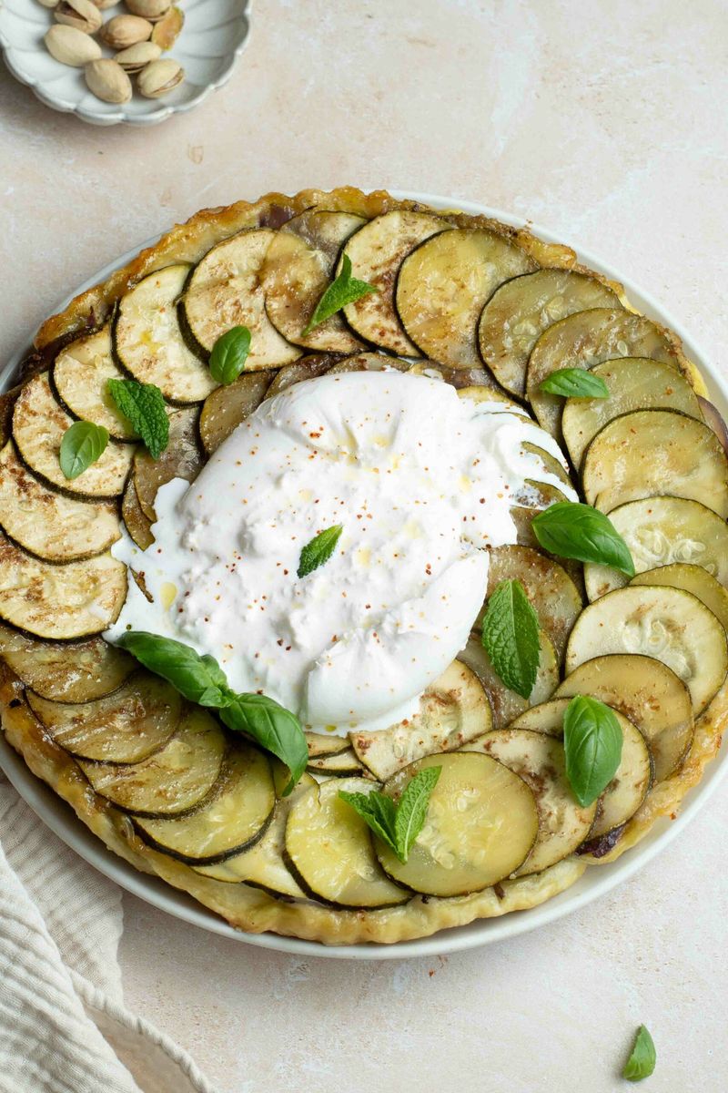 Zucchini Tart Tatin