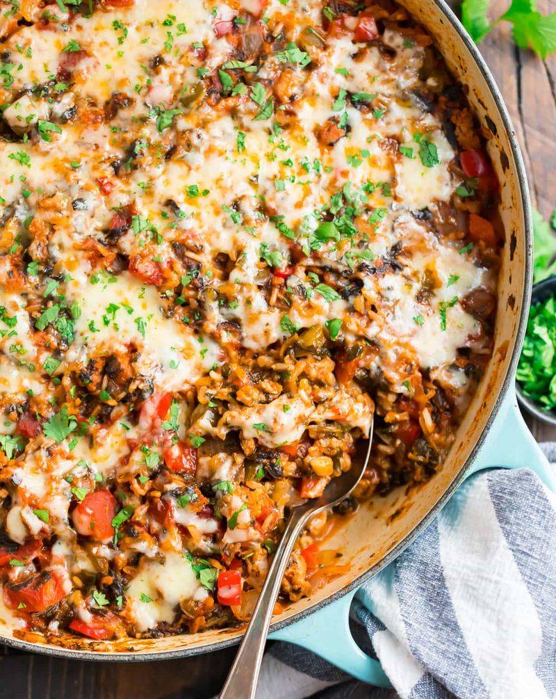 Stuffed Bell Pepper Casserole