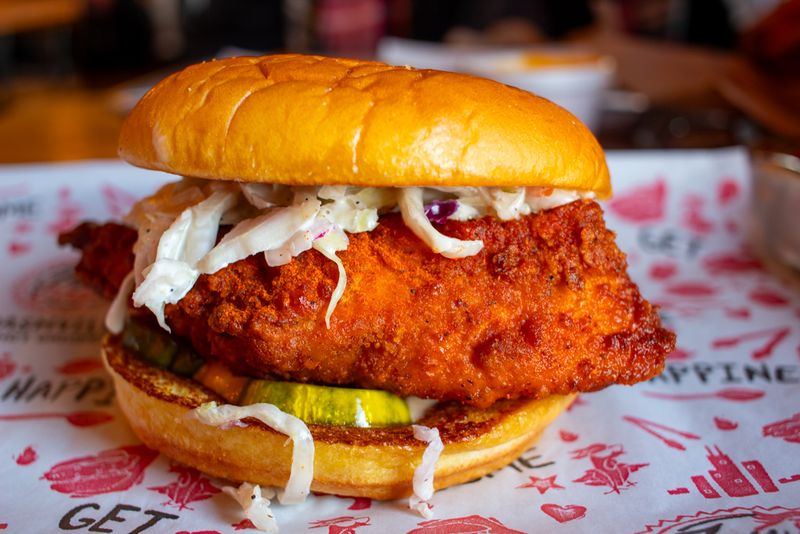 Tennessee – Nashville Hot Chicken Sandwich