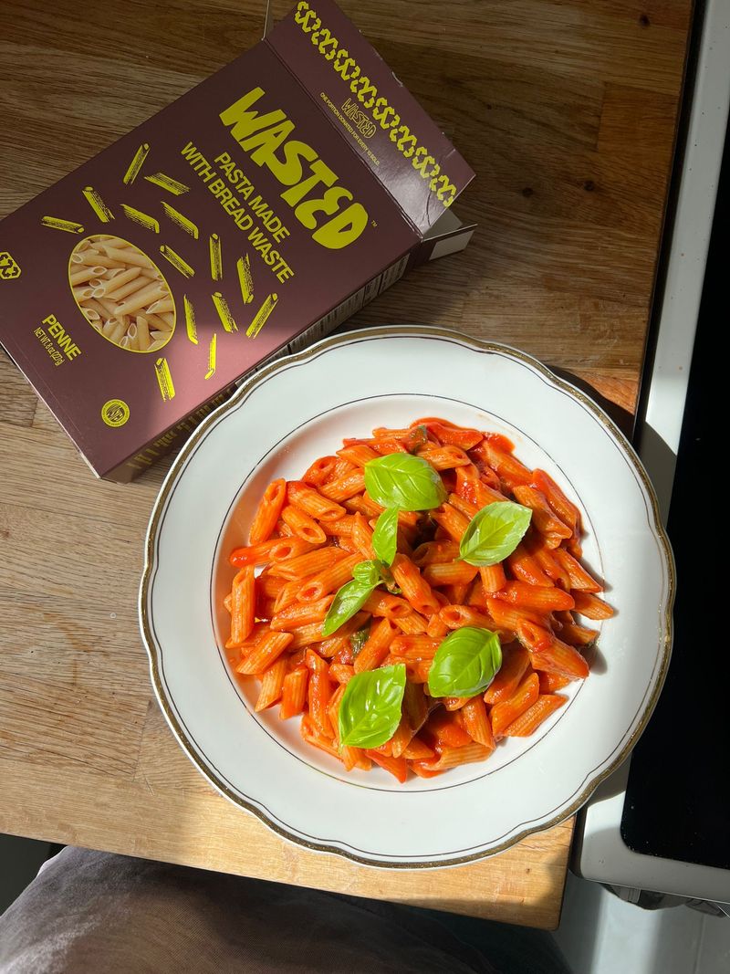 How Surplus Bakery Loaves Become Pasta